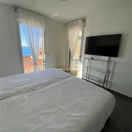 Daire Close To Montecarlo, Monaco Sea Side, Private Parking Beausoleil