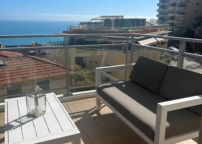 Close To Montecarlo, Monaco Sea Side, Private Parking Apartamento *